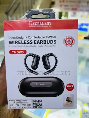 Excellent Open Design Wireless Earbuds.