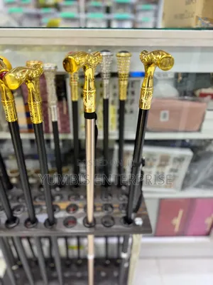 Elegant Walking Canes With Swords  and Amazing Gold/Silver