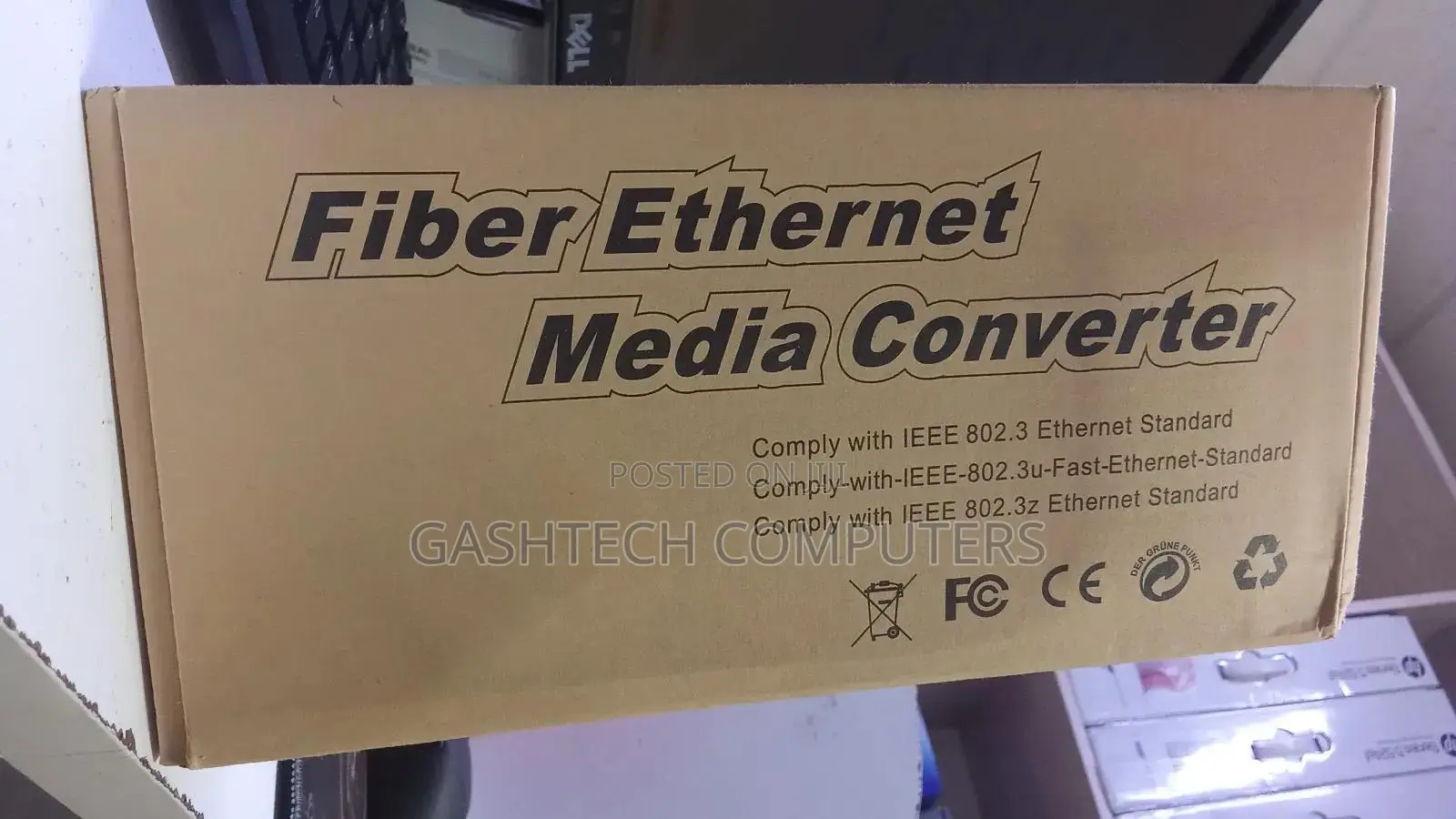 Netlink Fiber 100base Ethernet Media Converter