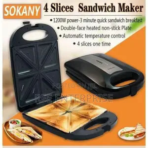 New Model Sokany 4in1 Sandwich Maker