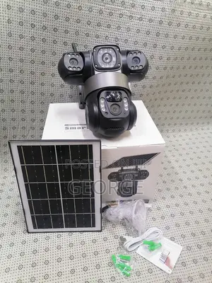 Stunning Image -V380 4g Simcard Triple Solar Lens Camera