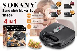 New Model Sokany 4in1 Sandwich Maker
