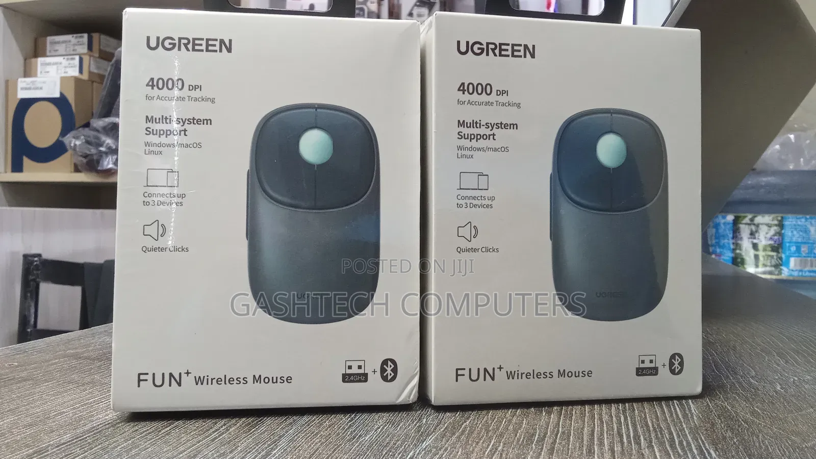 Ugreen Mu102 Fun + Wireless Mouse
