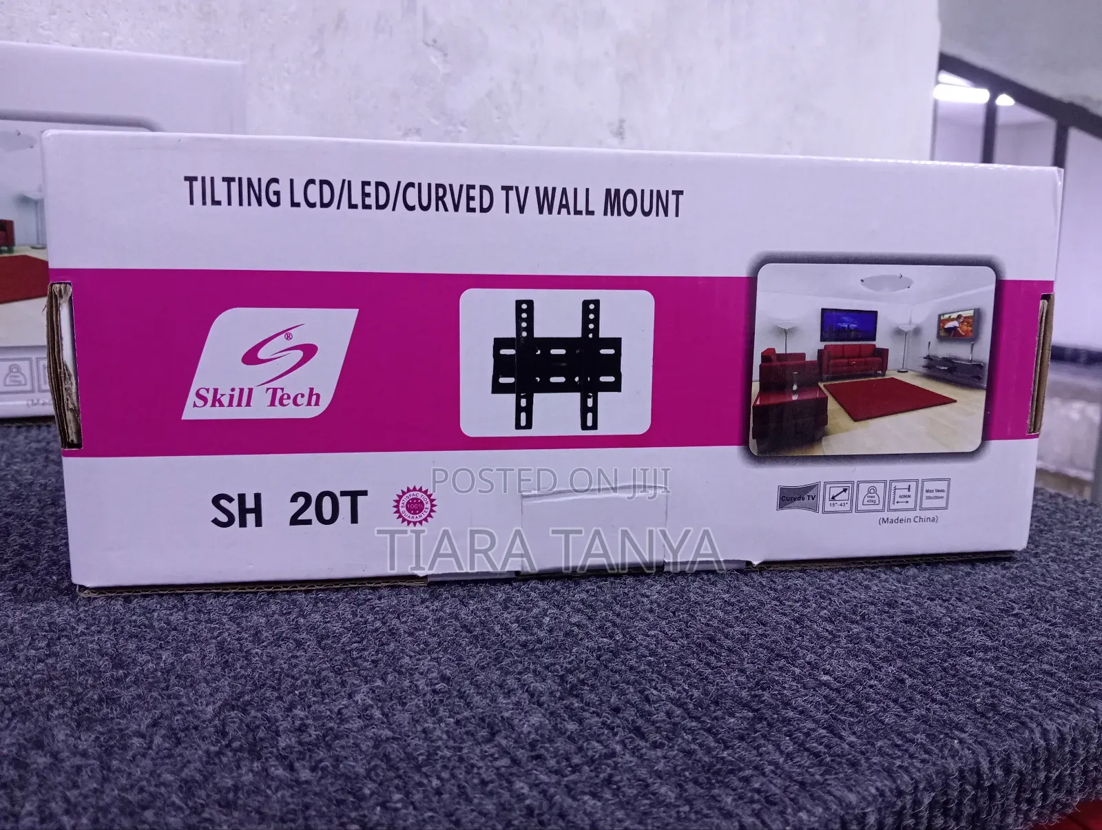 20t Skiltech Wall Mount Suitable for Size 12" to 43"
