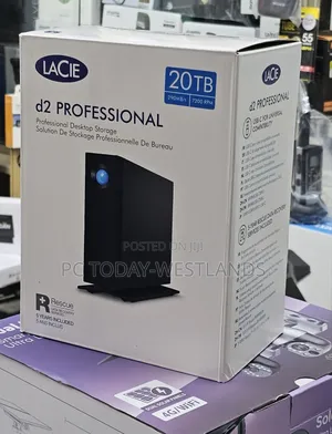 Lacie 20tb D2 Professional Usb 3.2 Gen 2 Type-c External Hdd