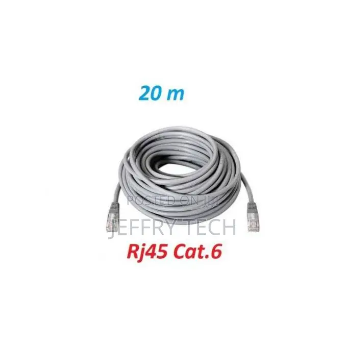 Rj45 Cat6 Ethernet Network Cable 20 Meter