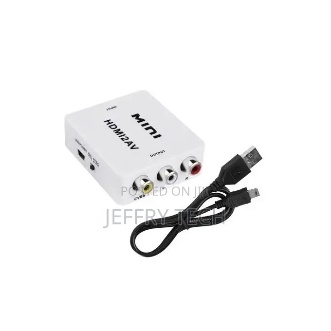 Mini Hdmi to Av/CVBS Composite Video Signal Converter Hd Vid