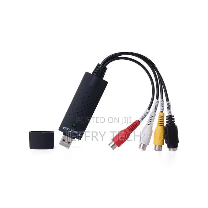 Easycap Usb 2.0 Cable Adapter to DVD Video Capture Devices 