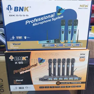 BNK 6 Microphone X85 Digital Wireless Receiver Uhf Outdoor