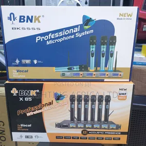 BNK 4 Microphones Receiver Uhf