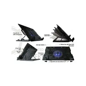 Ergostand 2usb Five Level Fan Laptop Cooler 9" to 17" Inch