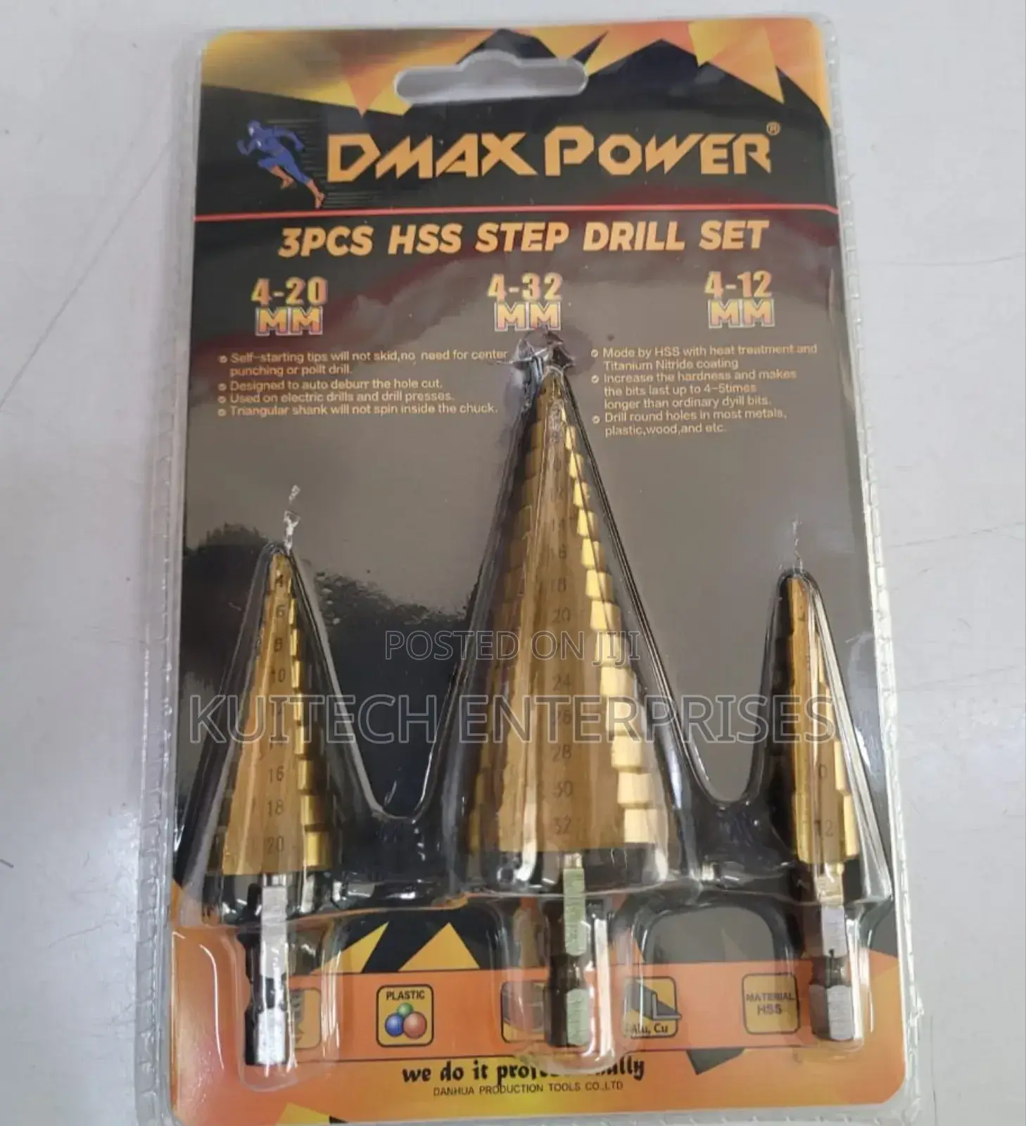 3pcs Step Bit/Affordable Step Bits