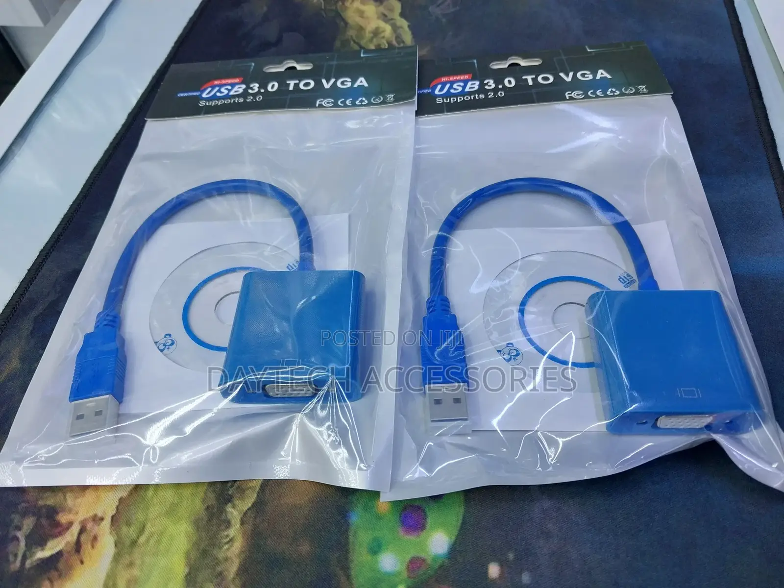 Usb 3.0 to Vga Multi-Display Video Converter External Cable