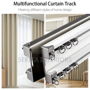 Non Rusting Double Curtain Rails Curtain Rails