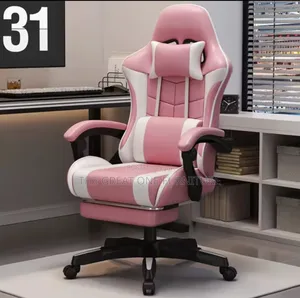 Beautiful Pink Gaming/Executive Office Chair Jh8qw