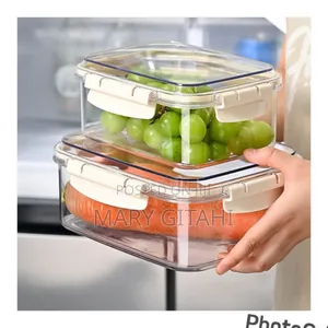 4set *Airtight Clip Lock Lids Food Storage *
Reusable,