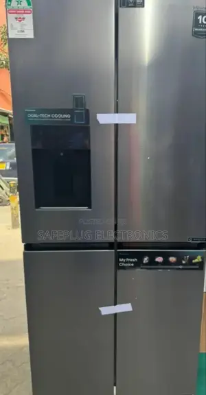 Refregirator Hisense 470l, 4 French Door; Silver