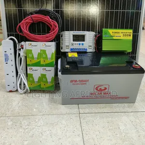 100ah Solarmax Battery + 20a Controller + 300w Inverter