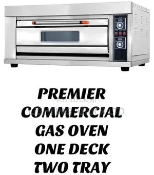 Premier Commercial Gas Oven One Deck