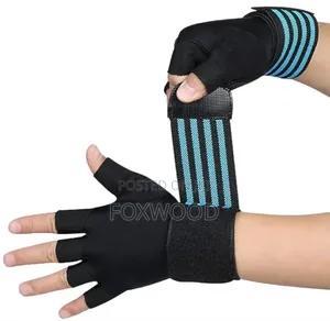Gym Gloves With Waist Wrap (Pair)