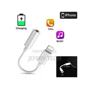 Headphone Adapter a Lightning to 3.5mm Headphone Jack Adapte