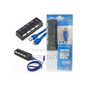 4-Port Usb Multi-Hub Adapter - 4-Port Usb Hub