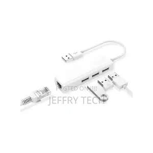 Usb 2.0/3.0 Port to Rj45 Ethernet Lan With 3 Usb Hub Ports