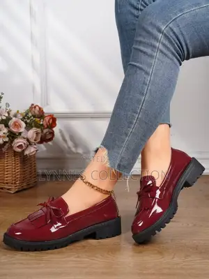 Ladies Wetlook Brogues New Design