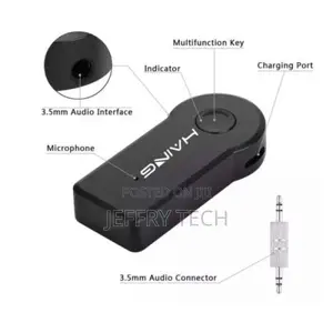 Haing 3.5mm Jack Bluetooth Wireless Audio Adapter