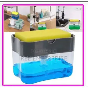 Best Kitchen Soap Caddy Liquid Soap and Sponge Holder