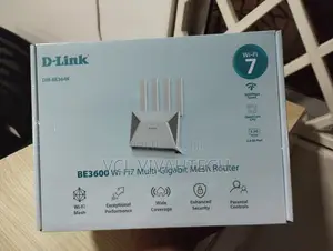 D-Link Be3600 Wi-Fi 7 Dual-Band Mesh Router - Dir-Be364k