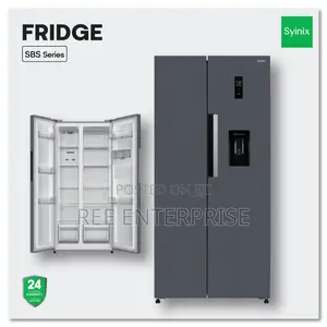 New Model Syinix  Refregerator Side By Side 460 Litres