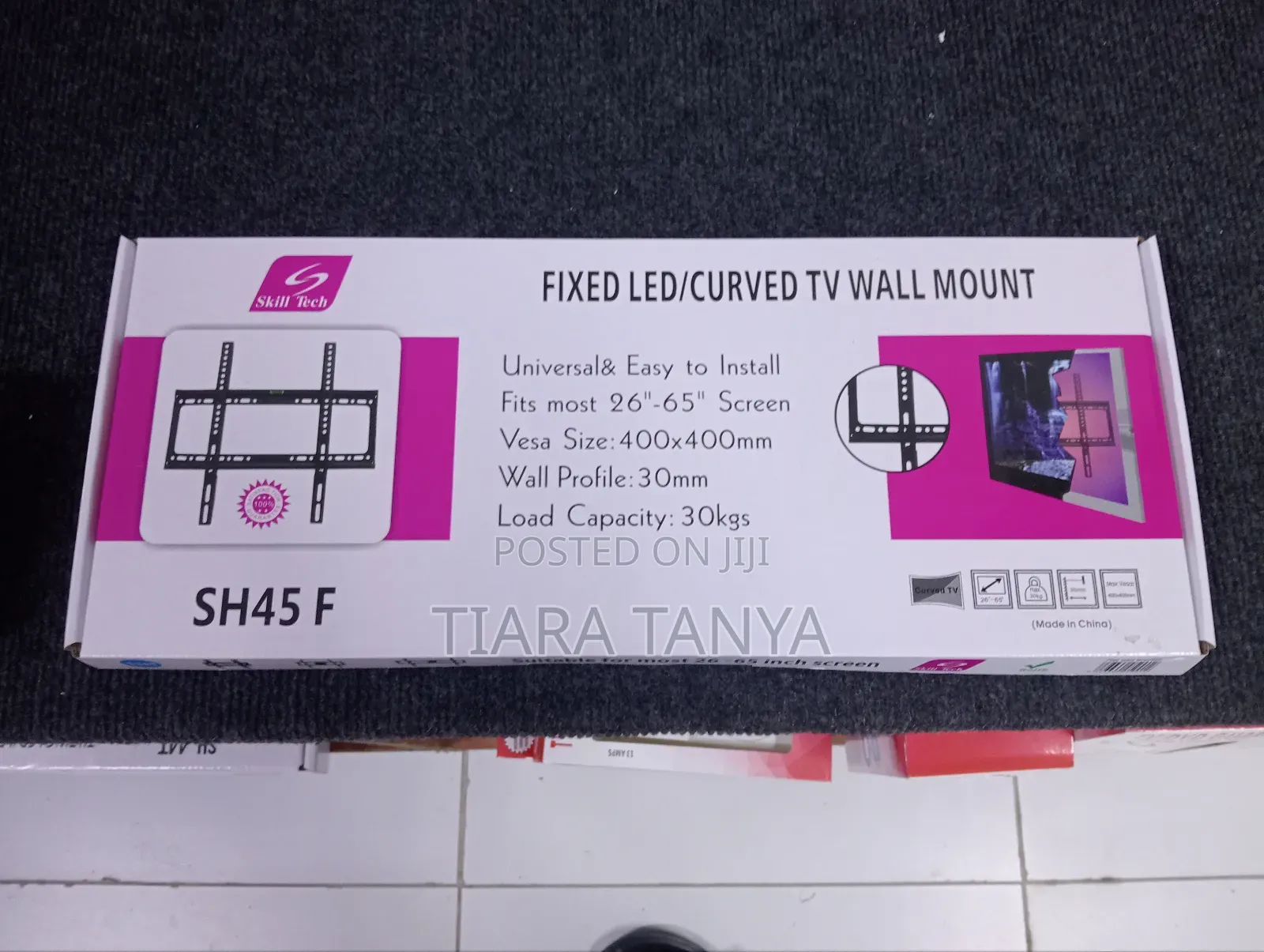 Skilltech Sh 45 Wall Mount 26" to 65" Fixed Wall Mount