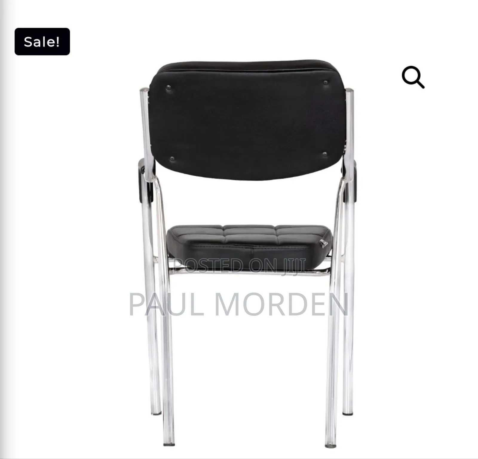 Chrome Visitors Chair