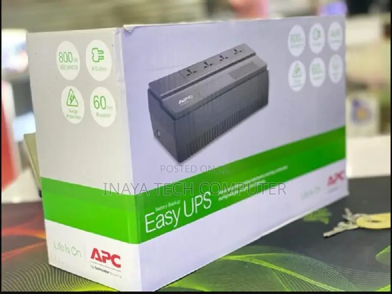 Apc 800va, Back-Ups
