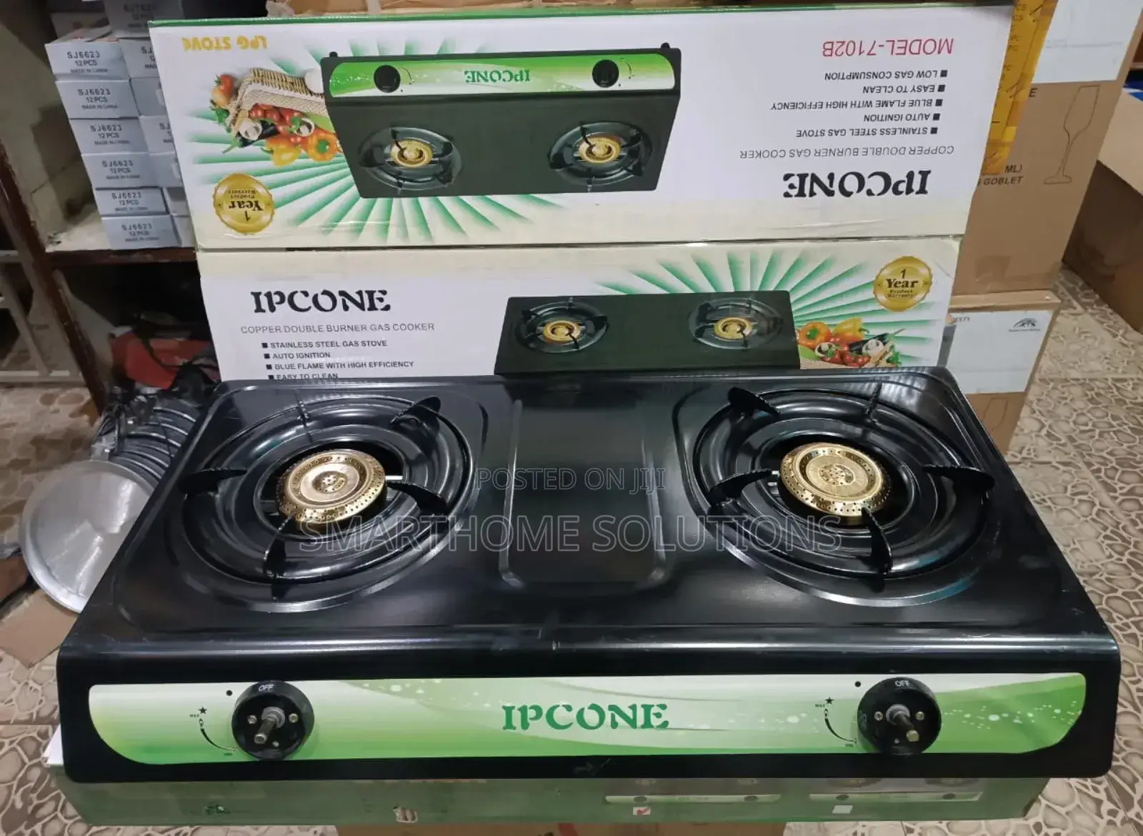 Ipcone Stainless 2 Burner