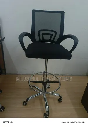 Mesh Study Table With Uplifted Height