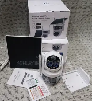 4g Ubox Dual Lense Ubox 6mp Wireless Outdoor Solar PTZ 6mp