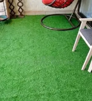 Vibrant Artificial Green Grass Carpet Along – Tsavo Road