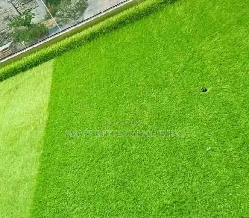 Beautiful Artificial Green Grass Carpet –In Tsavo Road, Odeon