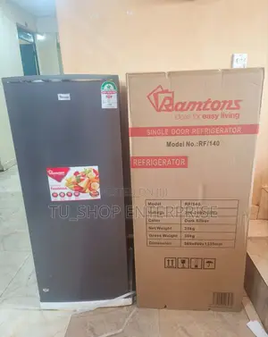 Fridge! Silver. Ramtons Rf/140-Single Door 180lt