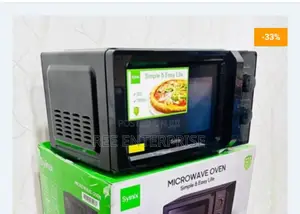 Black Digital Microwave 20l.Synix