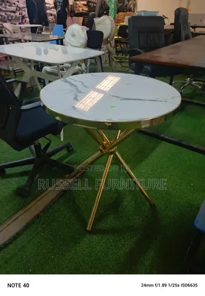 Imported White Gold Table
