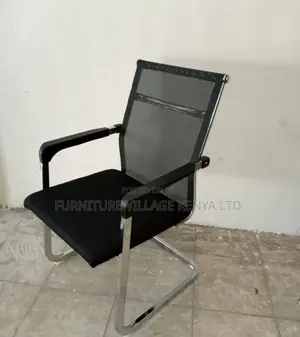 Office Chair:Mesh-Backed Conference Task Bow Office Chair