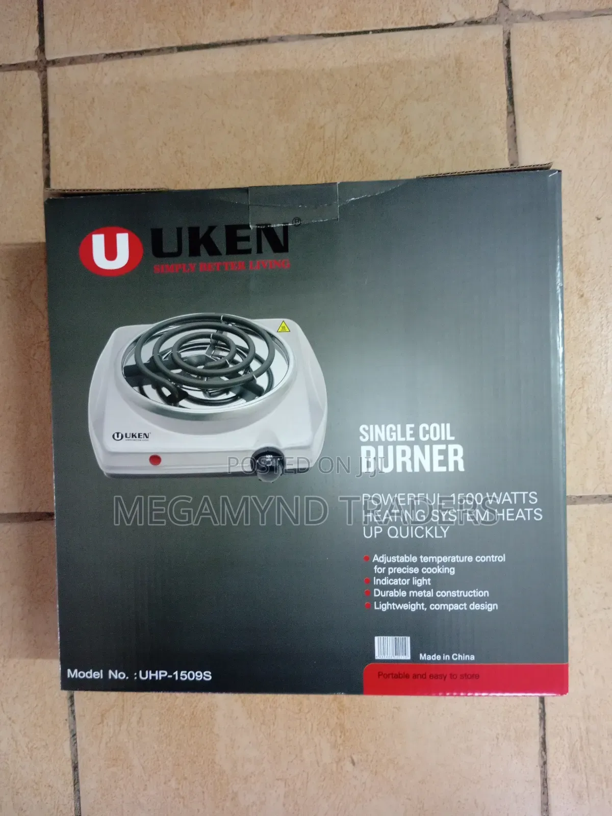 Electric Cooker / Single Coil Burner UKEN