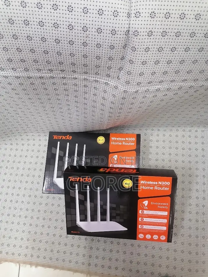 Easy Setup Tenda F6 Wireless Router