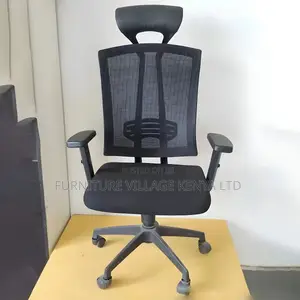 Office Chair:Executive Fabric Orthopedic Office Chair