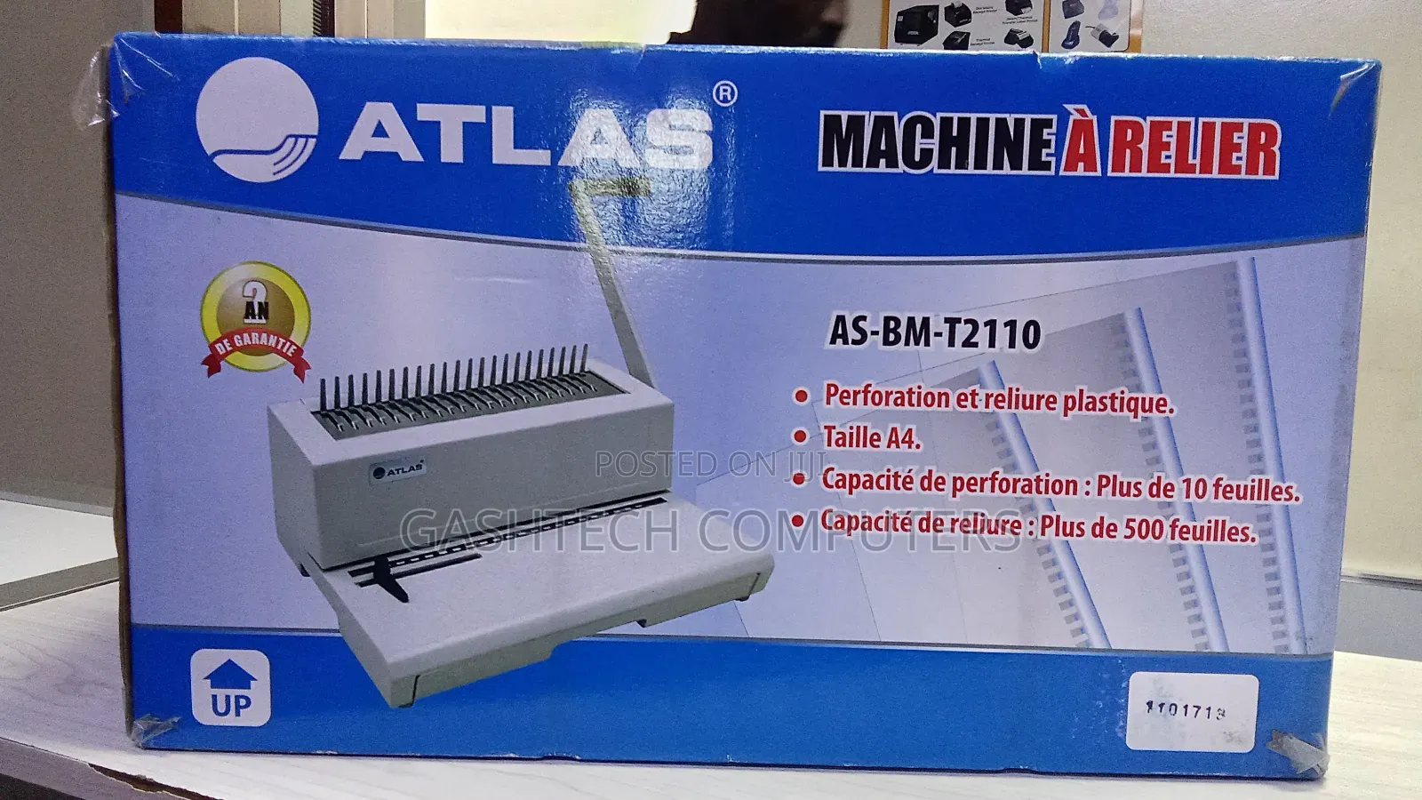 T2110 Atlas Combo Binding Machine