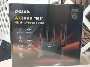 D-Link Ax3000 Mesh Gigabit Wi-Fi 6 Router - Dir-X3000z