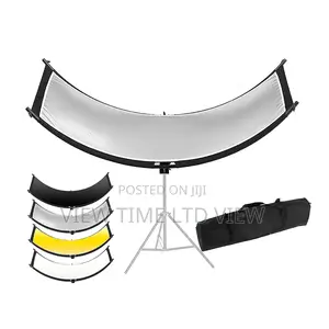 U-Shape Curved Light Reflector Adjustable Lighting Diffuser